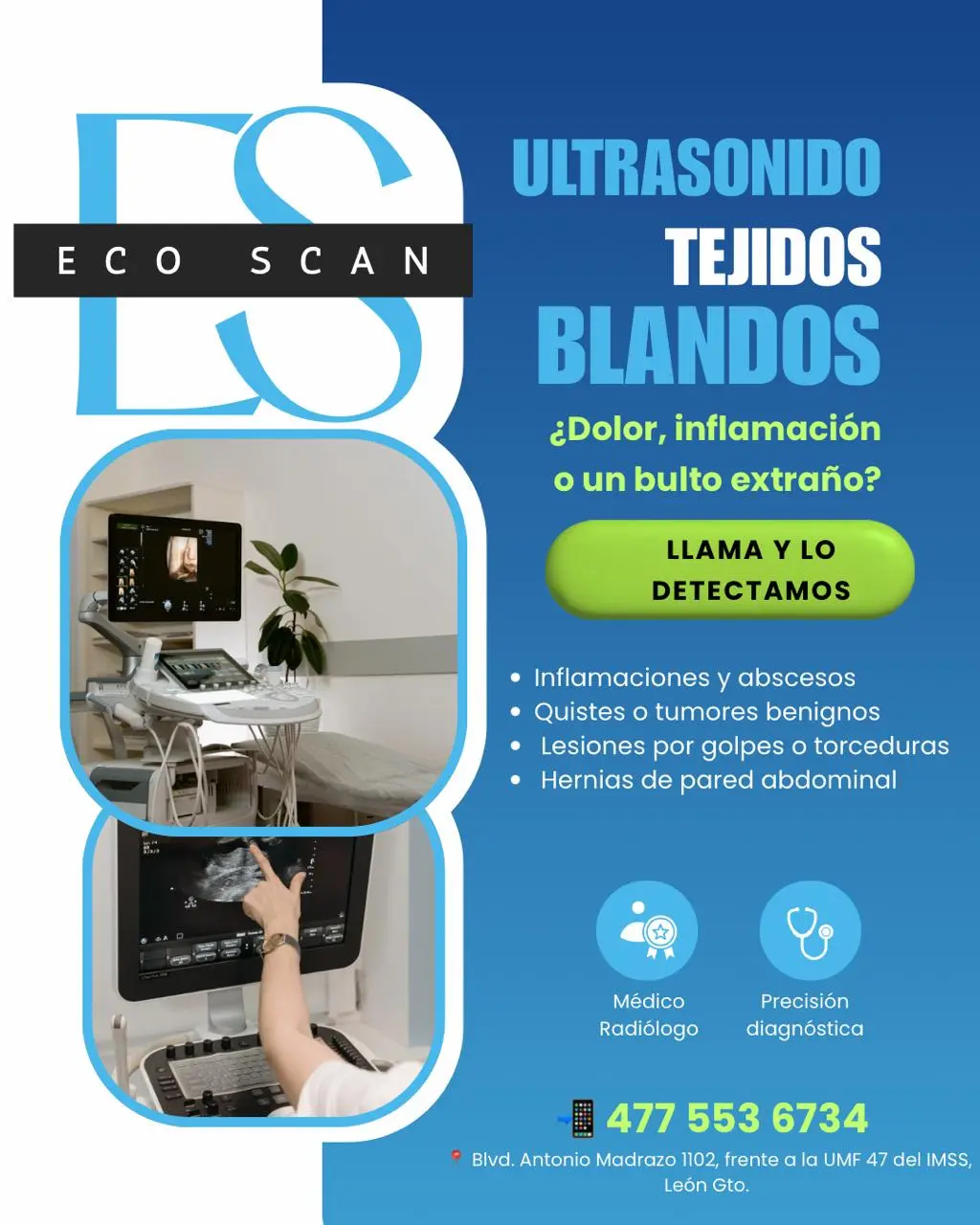 Otros ultrasonidos en EcoScan León