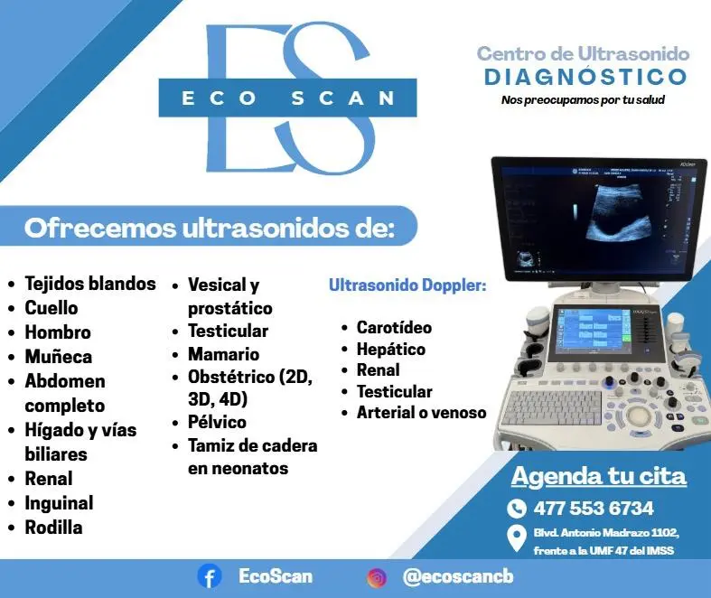 Otros ultrasonidos en EcoScan León