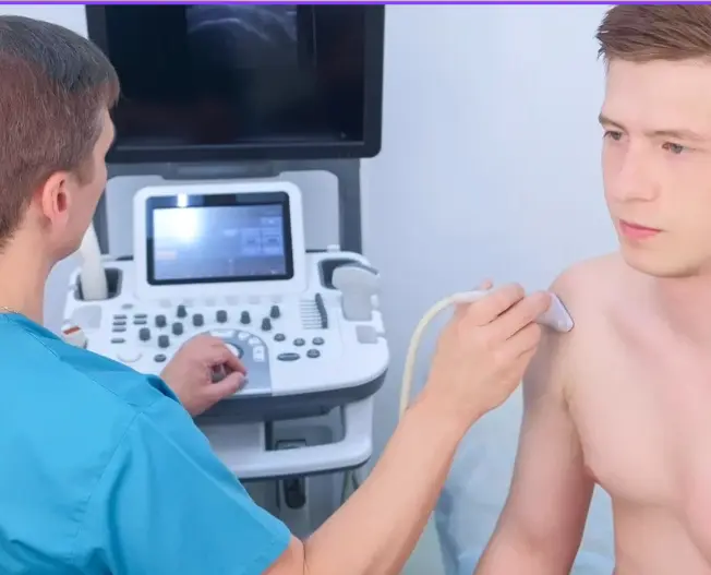 Imagen ilustrativa de ultrasonido musculoesquelético